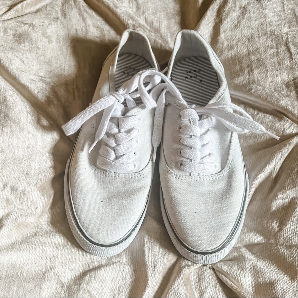 A New Day White Tennis Shoes